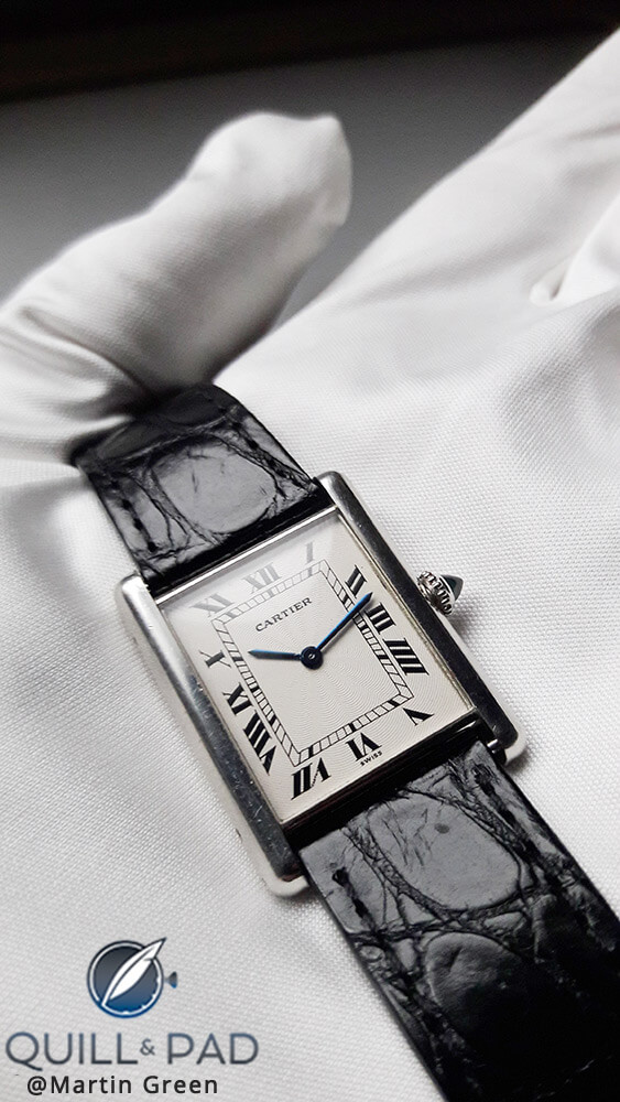 Martin Green's grail Louis Cartier Tank
