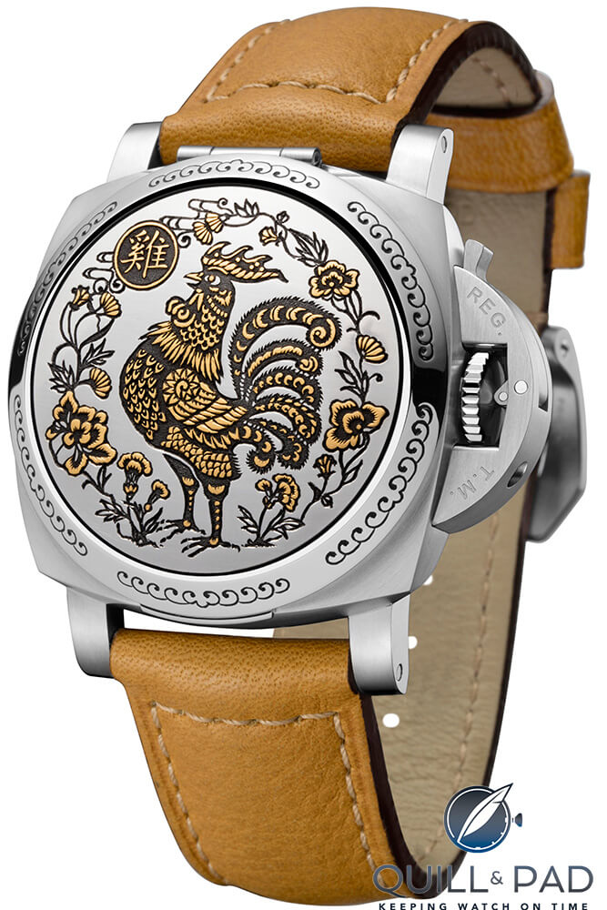 Panerai Luminor 1950 Sealand 3 Days Automatic Acciaio with cover closed