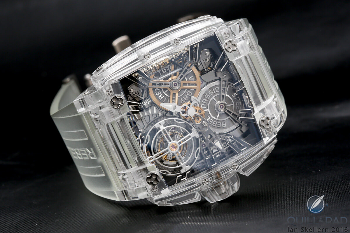 Back of the Rebellion 540 Magnum Tourbillon Sapphire