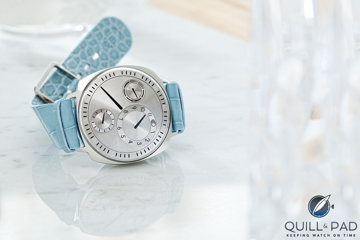 Ressence Type 1 Squared with silver dial