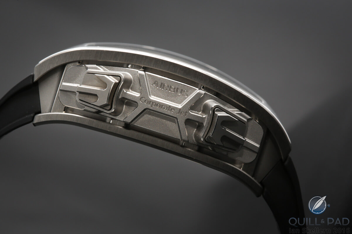 Caseband of the Richard Mille RM 50-02 Airbus ACJ Tourbilon Split-Seconds