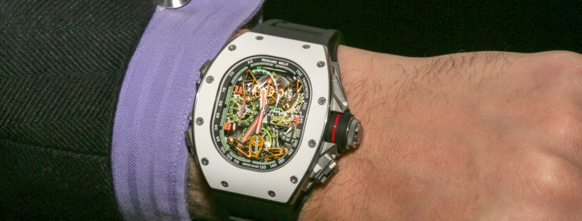 Richard Mille RM 50-02 Airbus ACJ Tourbilon Split-Seconds on the wrist