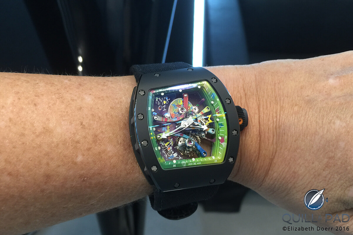 Richard Mille RM-68-01 Kongo on the wrist
