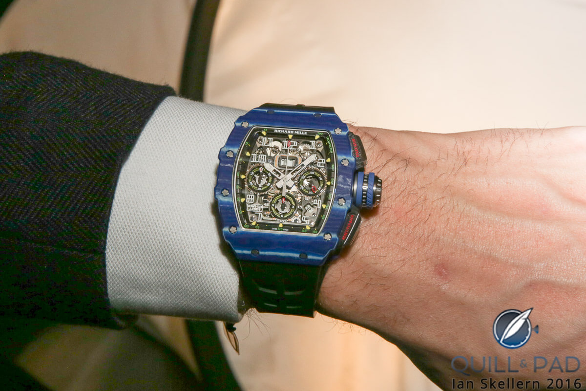 Richard Mille RM 11-03 on the wrist