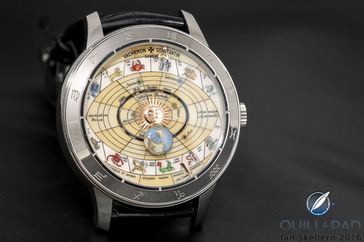 Vacheron Constantin Copernicus with laser-engraved sapphire crystal dial