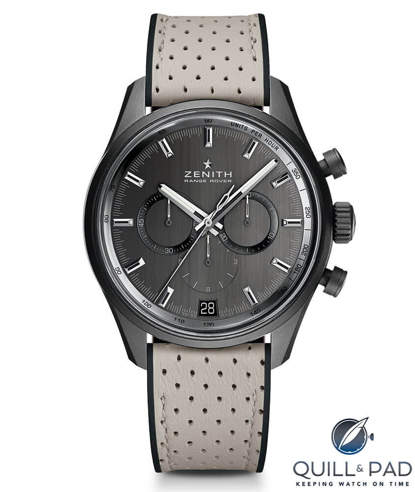 Zenith El Primero Range Rover Special Edition, launched in September 2016 ($7,700)