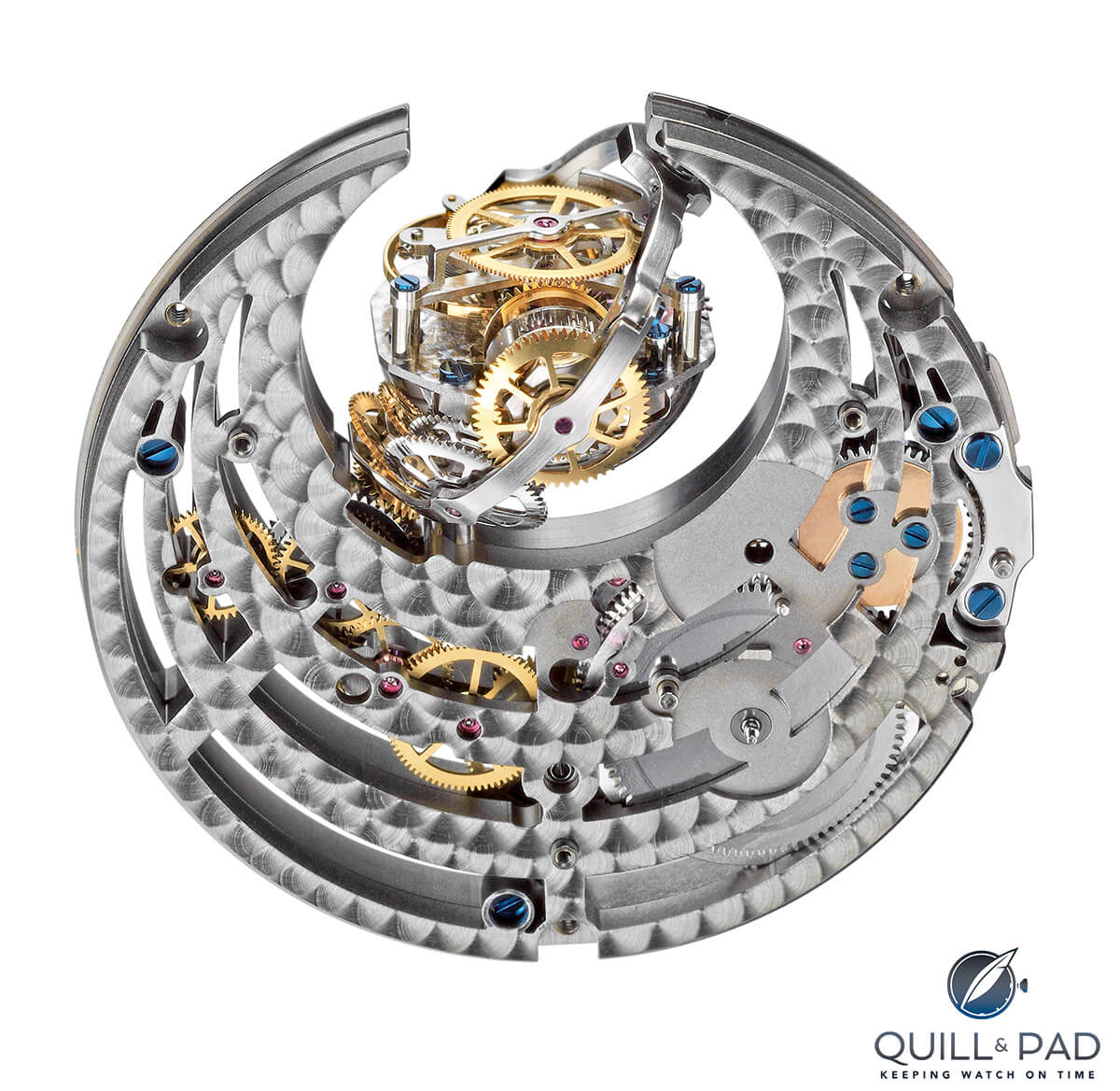 The Zero G gravity module from the movement of the Zenith Academy Christoph Colomb