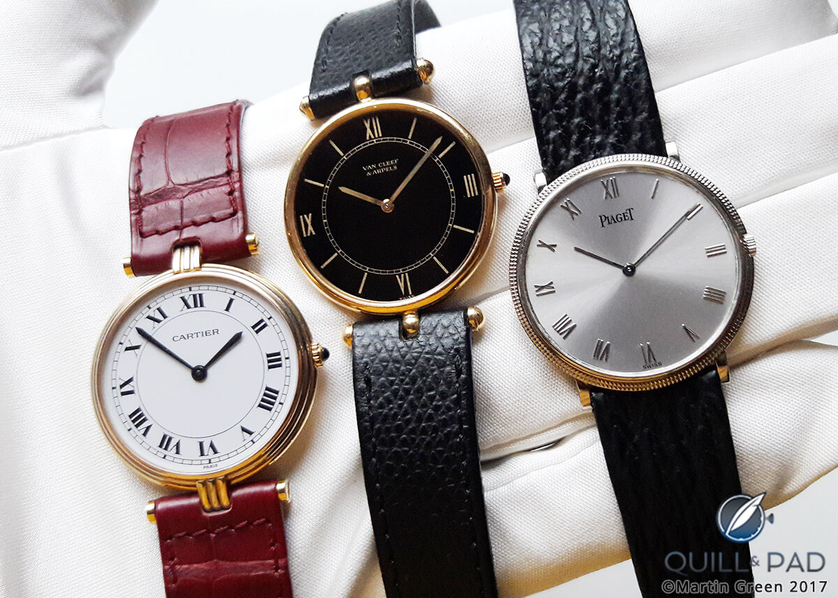 1990s Cartier and Van Cleef & Arpels Pierre Arpels with early Piaget Altiplano