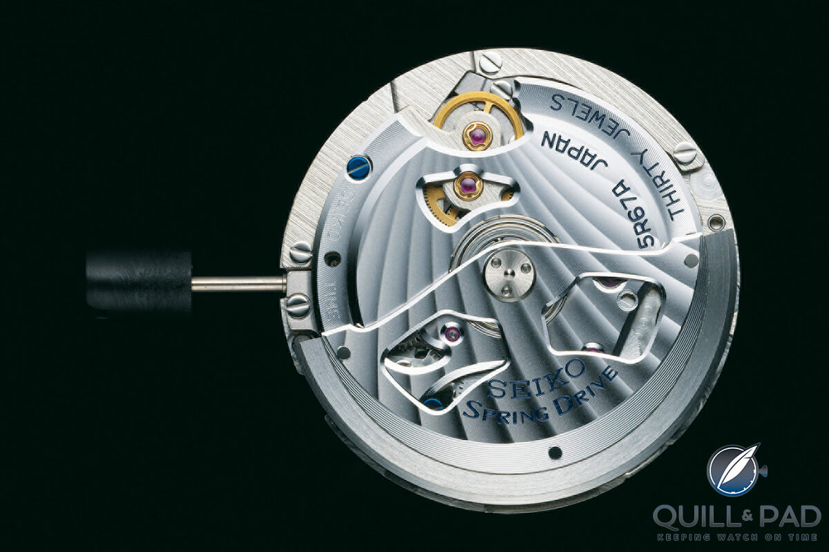 The Seiko Spring Drive movement