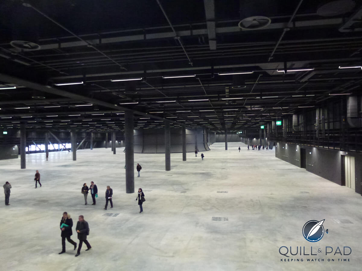 Baselworld halls in 2013, freshly rebuilt and empty