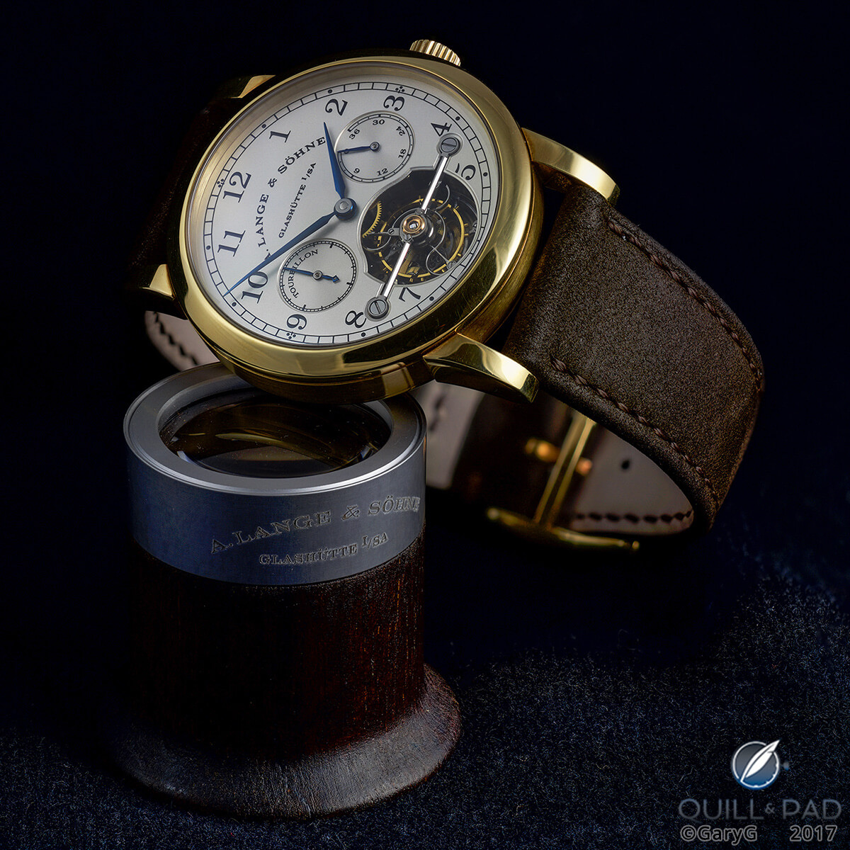 The author’s A. Lange & Söhne Pour le Mérite Tourbillon
