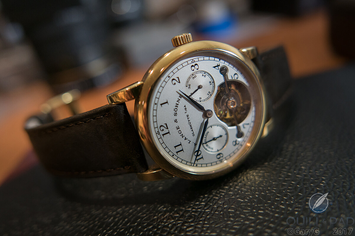 Begging to be worn: A. Lange & Söhne Pour le Mérite Tourbillon