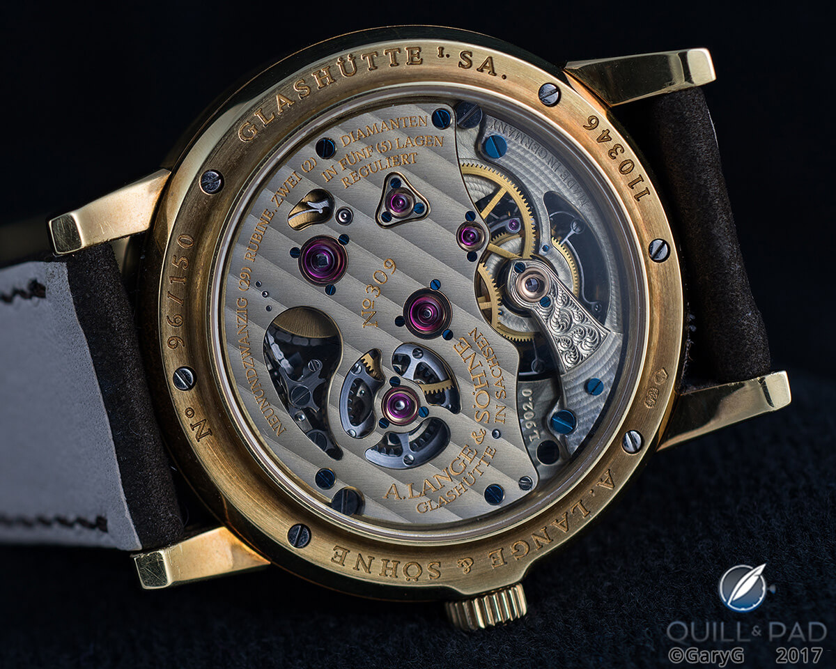 A. Lange & Söhne Pour le Mérite Tourbillon movement