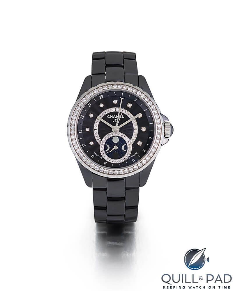 Chanel J12 from the Bonhams Jackie Collins auction