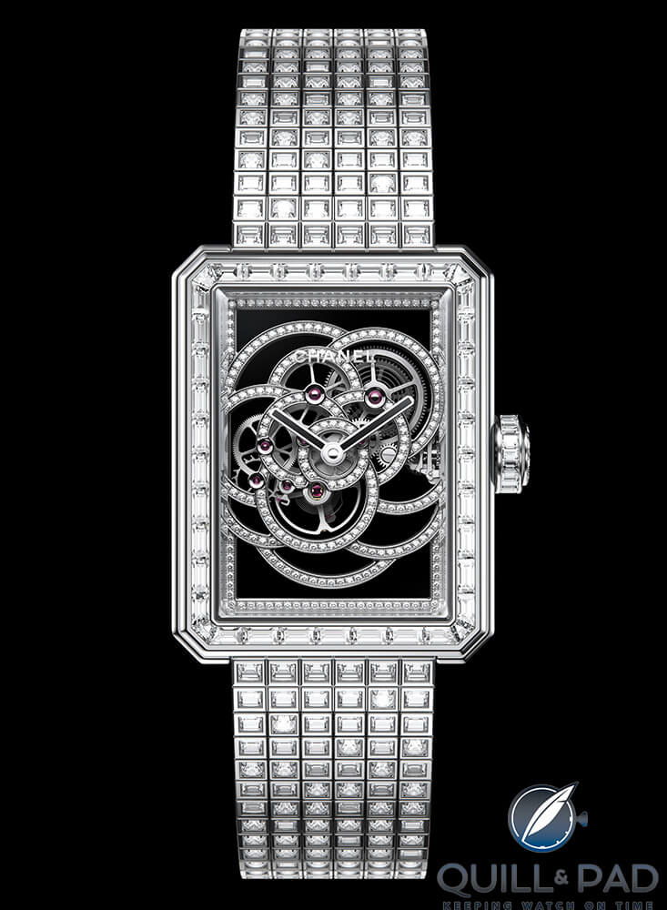 Chanel Premíère Camellia Skeleton Full Set