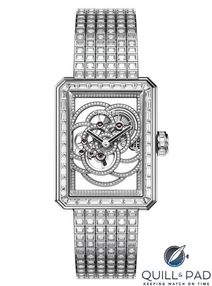 Chanel Premíère Camellia Skeleton Full Set