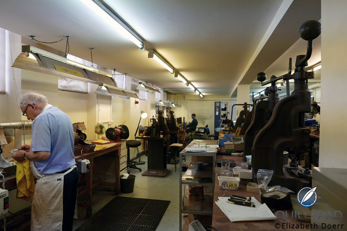 Inside the Yard-O-Led workshops in Birmingham, England