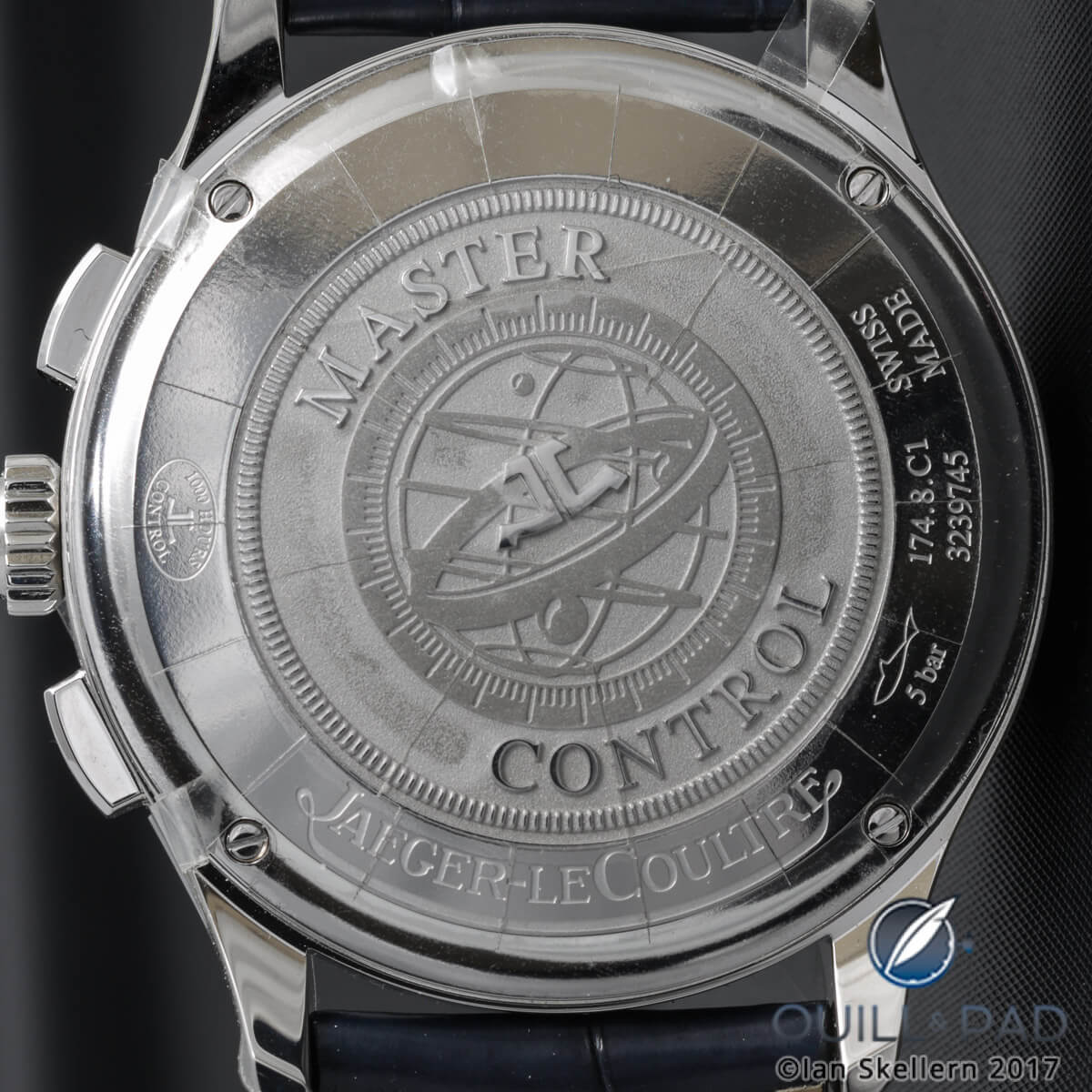 Back of the Jaeger-LeCoultre Master Control Chronograph