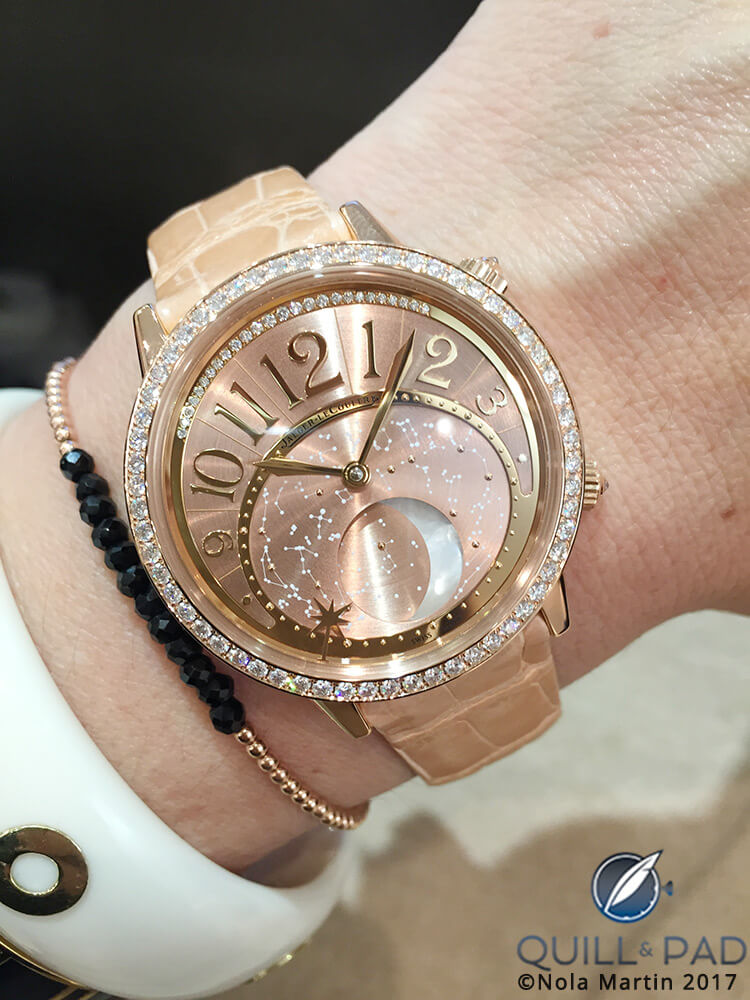 Jaeger-LeCoultre Rendez-Vous Moon on the wrist