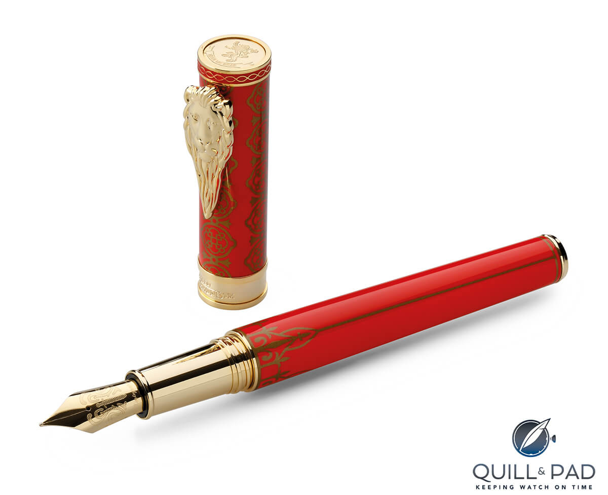 Montegrappa 'Game of Thrones' House Lannister fountain pen