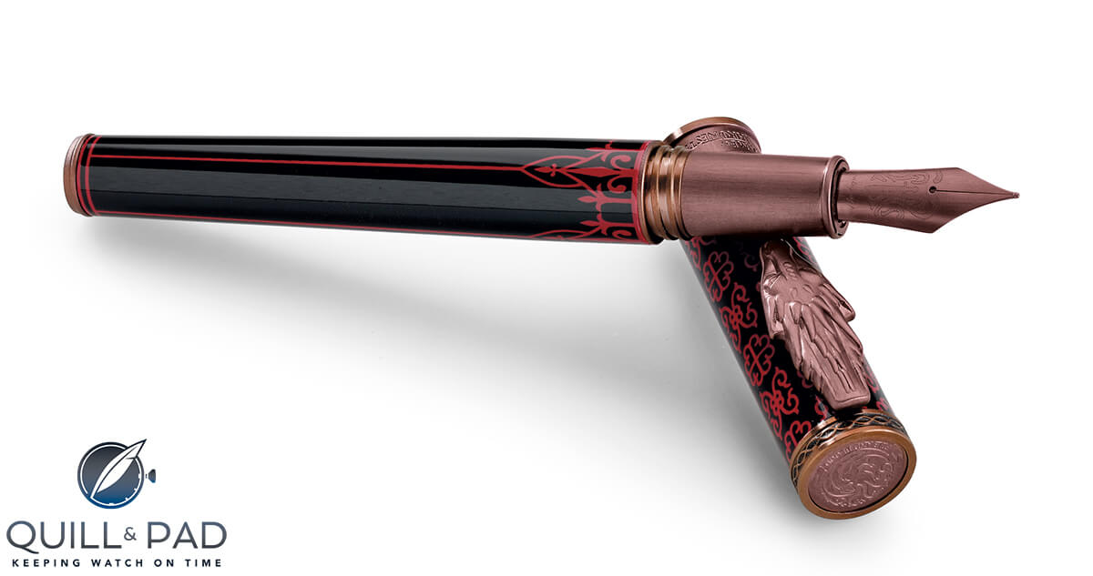 Montegrappa 'Game of Thrones' House Targaryen fountain pen