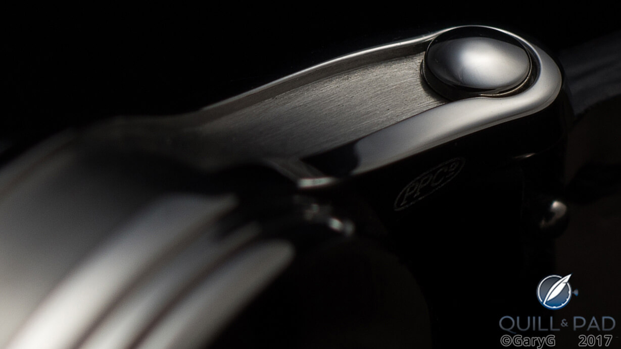 Pressed white gold cabochon, Patek Philippe Reference 5370P