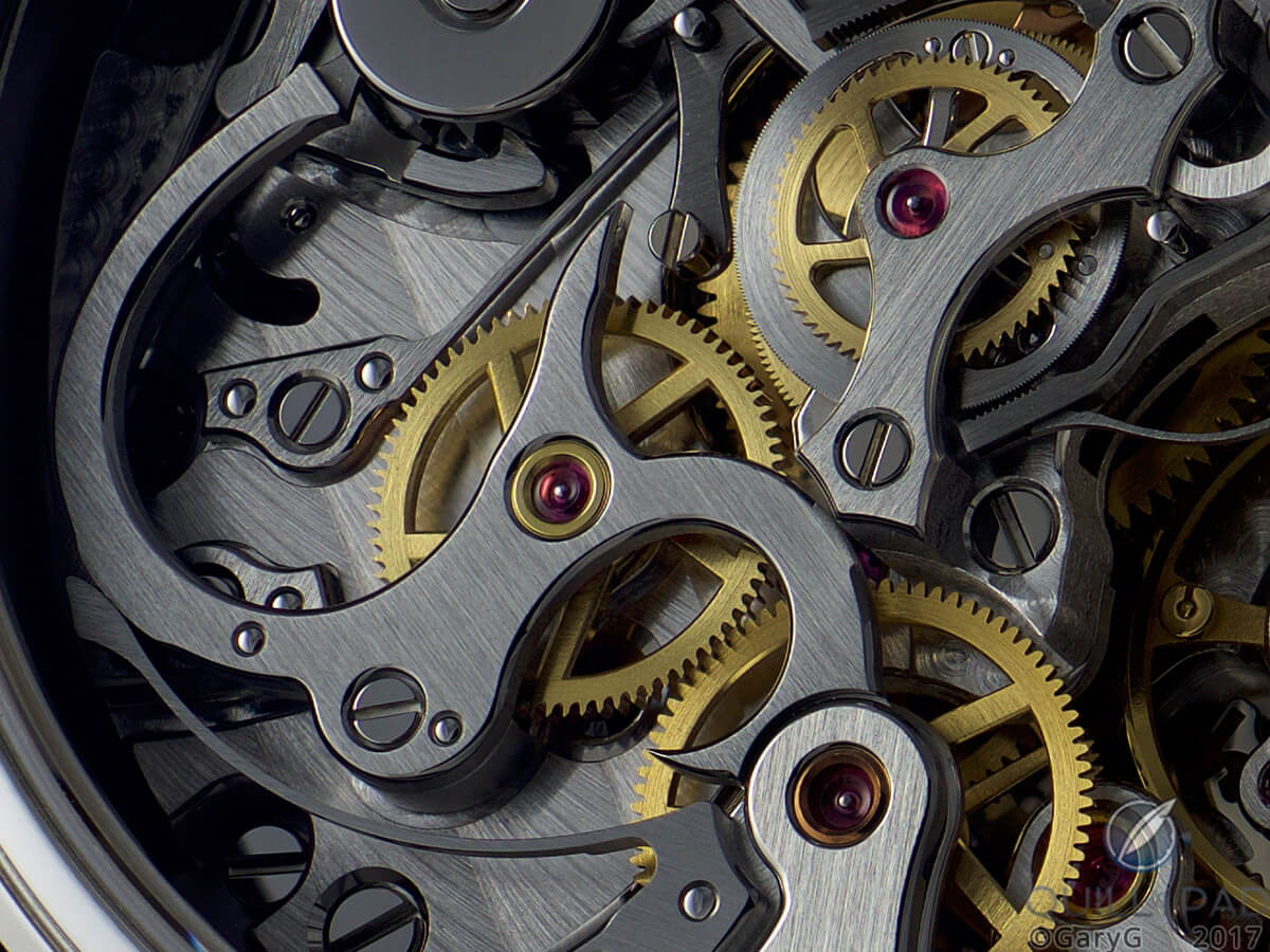 The author’s peeve: clutch lever of Patek Philippe Caliber CHR 29-535 PS
