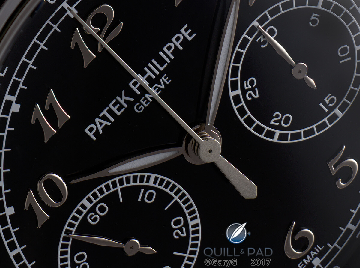 Dial detail, Patek Philippe Reference 5370P