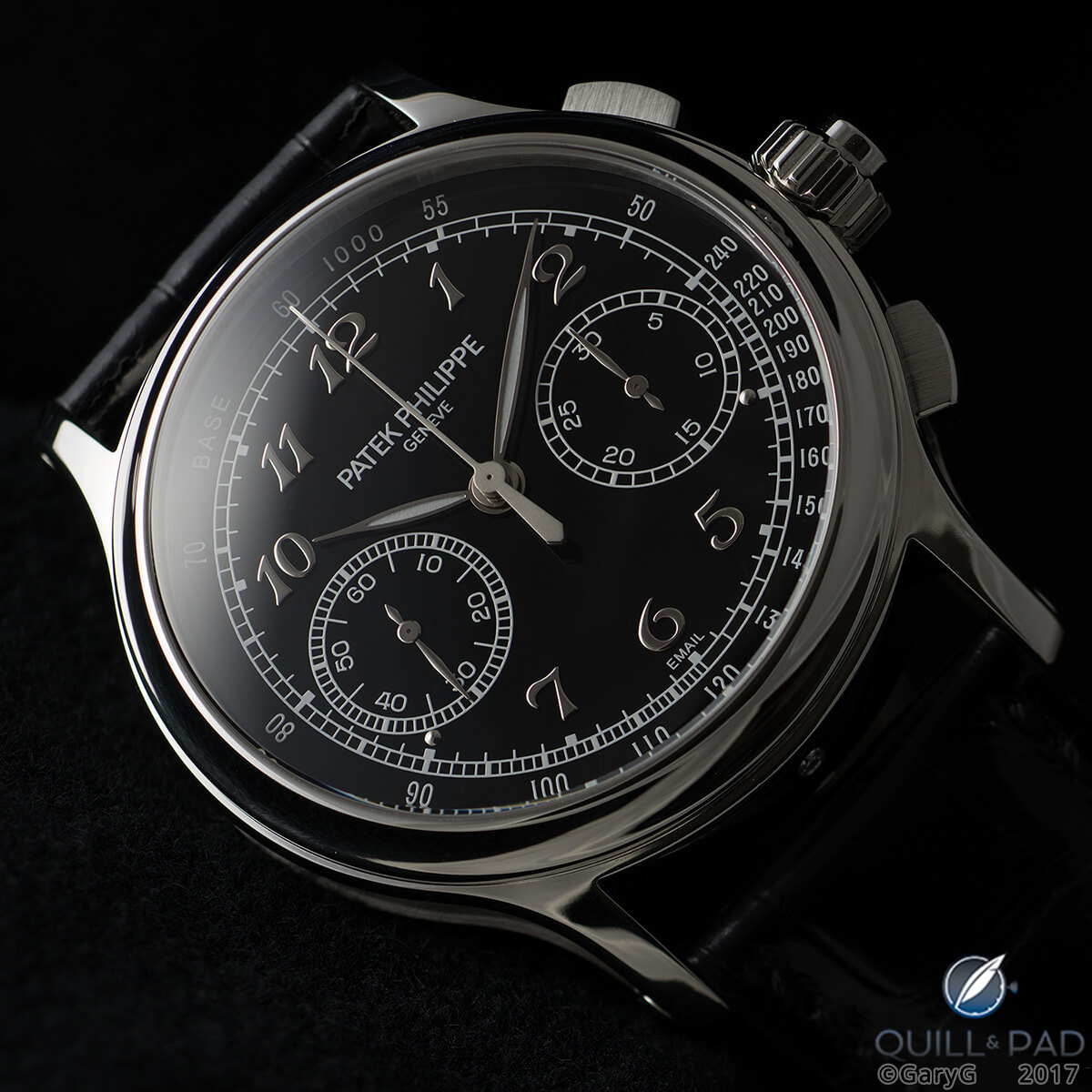 Dial side of the Patek Philippe Reference 5370P