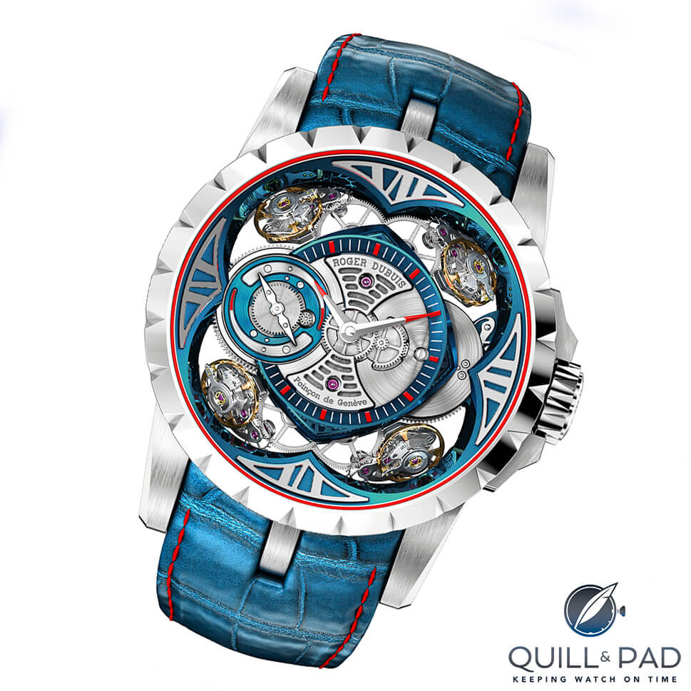 Roger Dubuis Excalibur Quatuor Cobalt MicroMelt