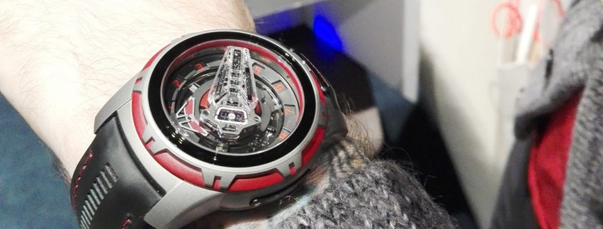 Ulysse Nardin Innovision 2 on the wrist