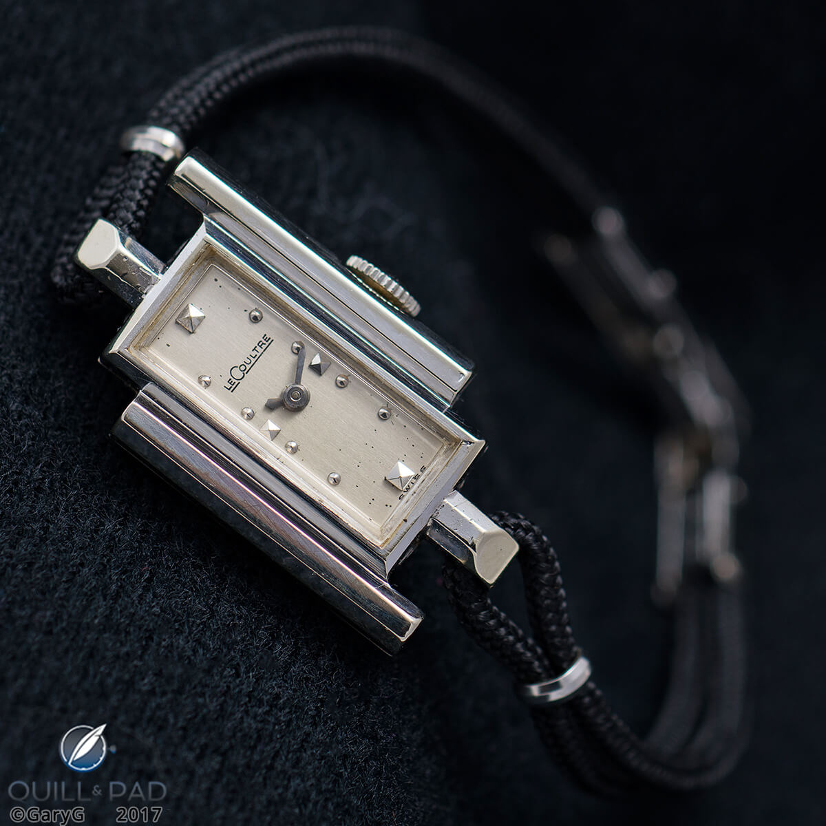 MrsGaryG gets in on the vintage act: LeCoultre Ladies’ watch in white gold