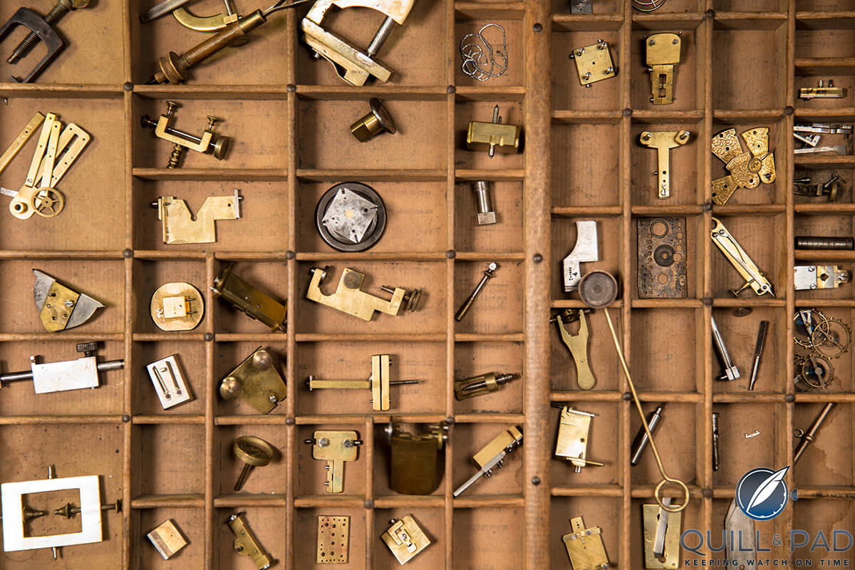 The Struthers workshop is a veritable treasure chest filled with the old, ancient, and even older