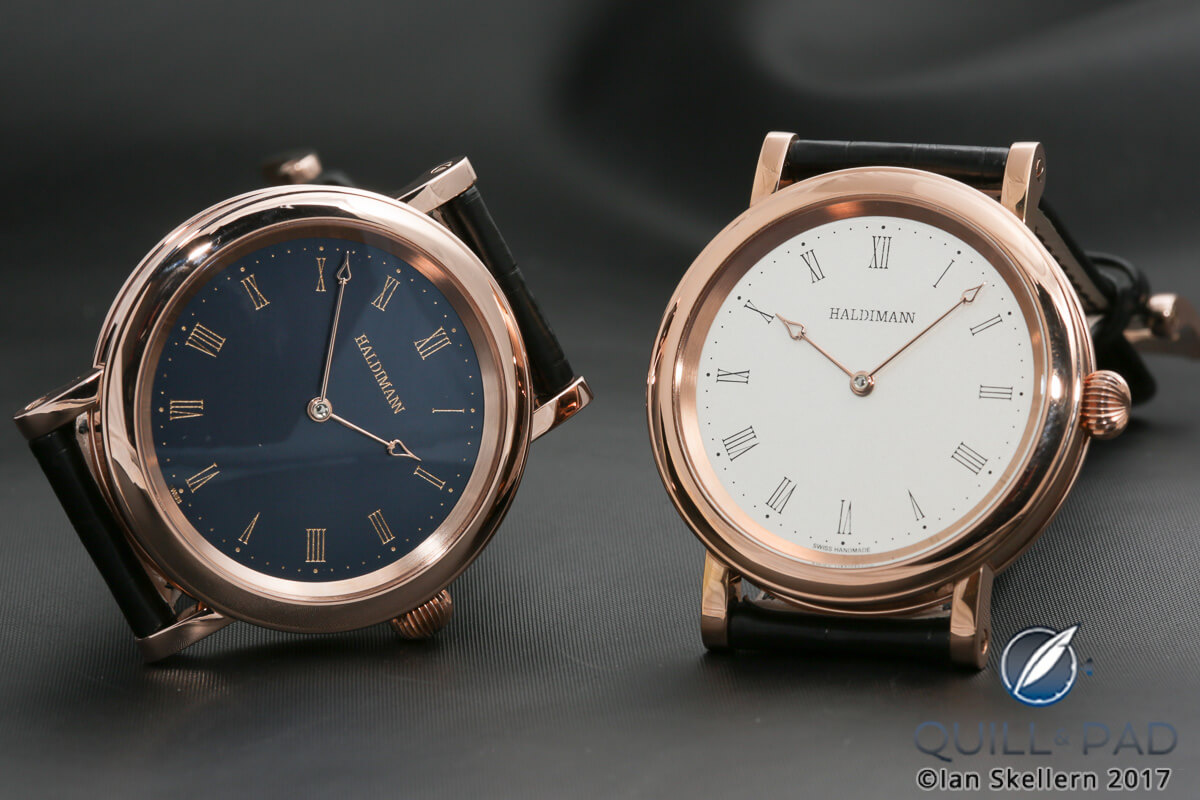 The Beat Haldimann H11 is also available in red gold