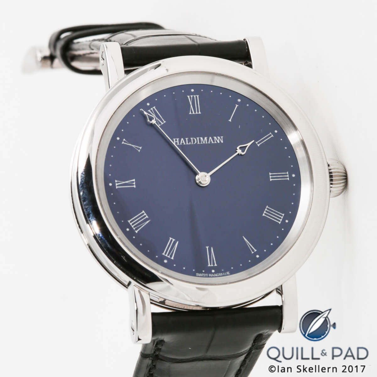 Beat Haldimann H11 with blue dial