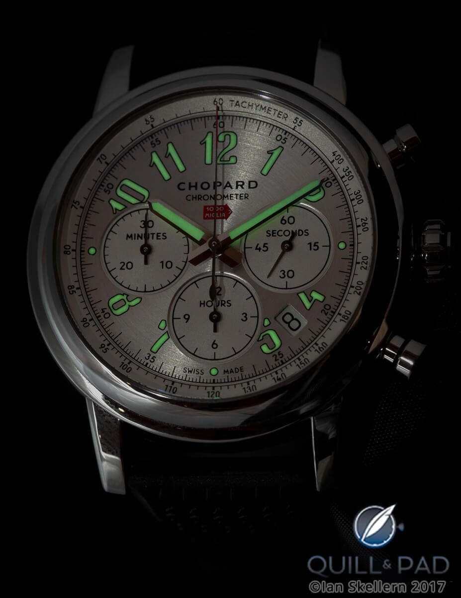 Chopard Mille Miglia Chronograph lume shot