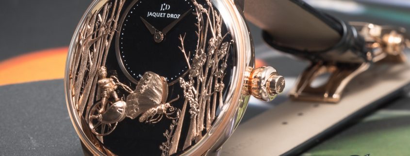 Jaquet Droz Loving Butterfly automaton