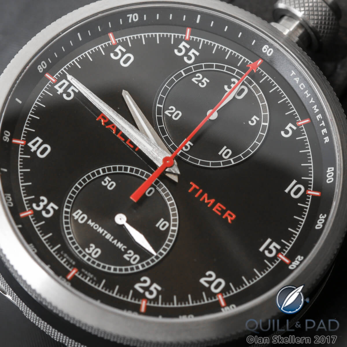 Montblanc Timewalker Chronograph Rally Timer Counter Limited Edition 100