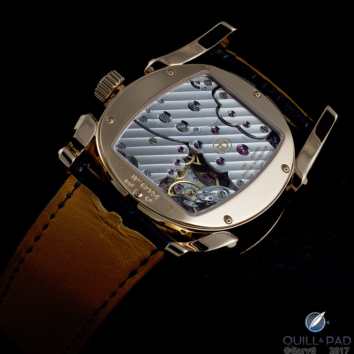 Back to the back: Caliber PF111 movement, Parmigiani Ovale Pantographe