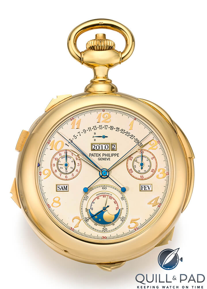 Patek Philippe Calibre 89 in yellow gold