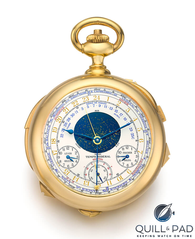 Patek Philippe Calibre 89 in yellow gold