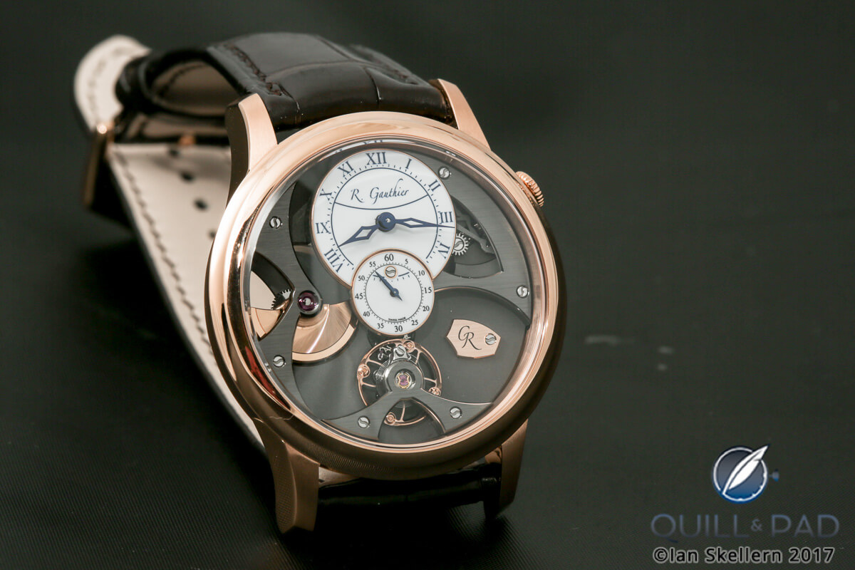 Romain Gauthier Insight Micro-Rotor in red gold