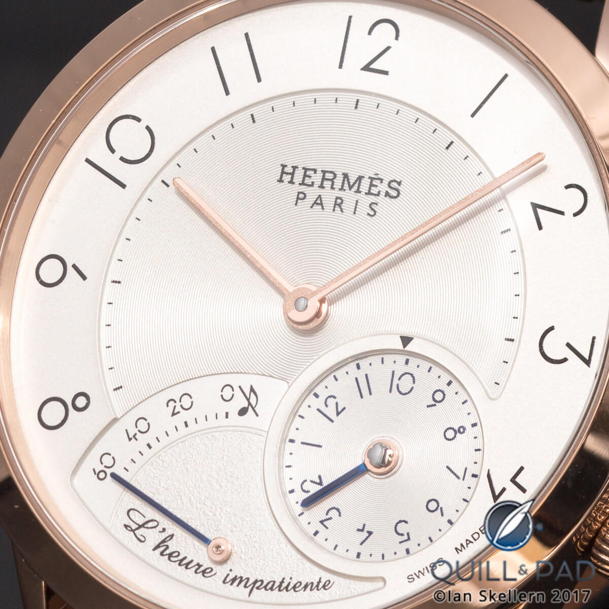 The original Arabic numeral font created for Hermès on 2017's L’Heure Impatiente