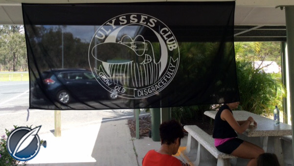 Roadside rest stop serving free coffee and tea run by the appropriately named