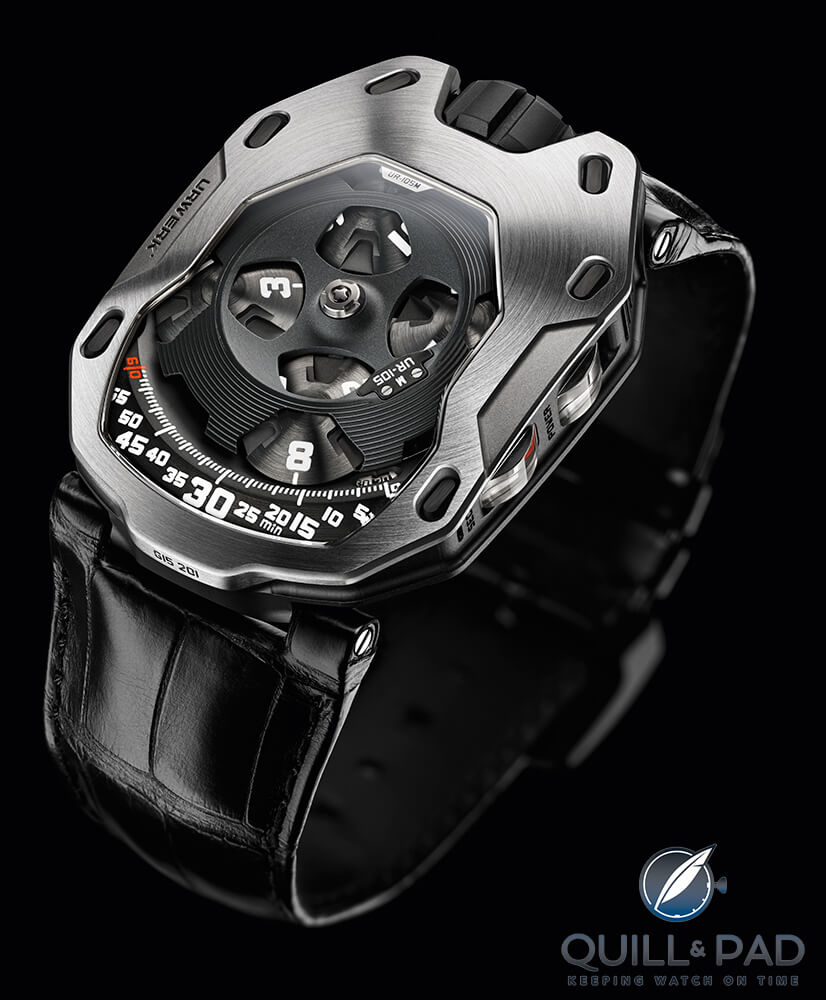 2014: Urwerk UR-105M Iron Knight