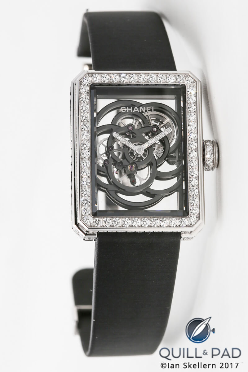 Chanel Première Camellia Skeleton