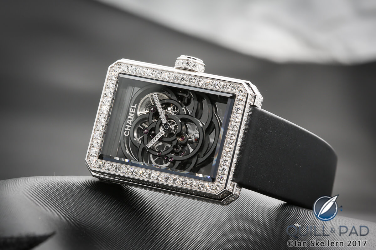 Chanel Première Camellia Skeleton