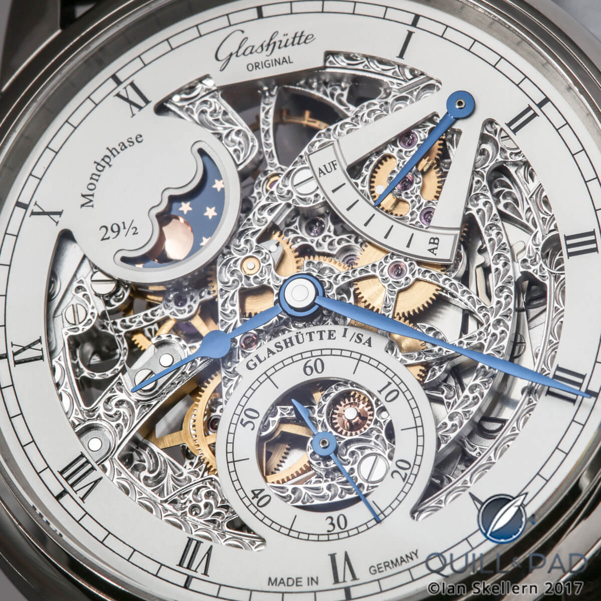 Glashütte Original Senator Moon Phase Skeletonized Edition