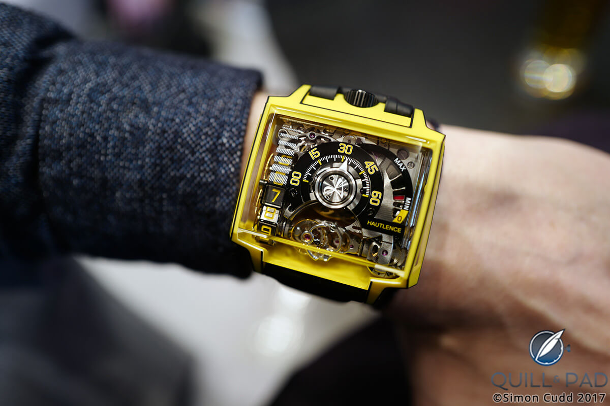 Hautlence Vortex Gamma wristshot