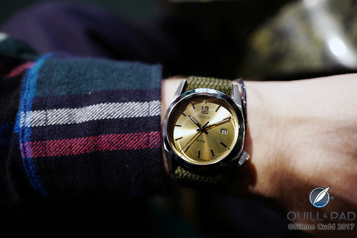 March LA.B Seventy wristshot